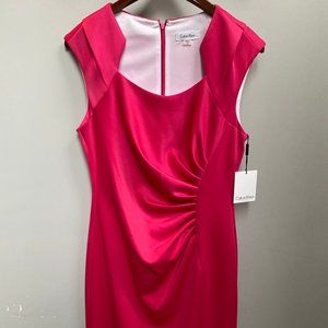 Calvin Klein Women's Fuschia Colored Dress